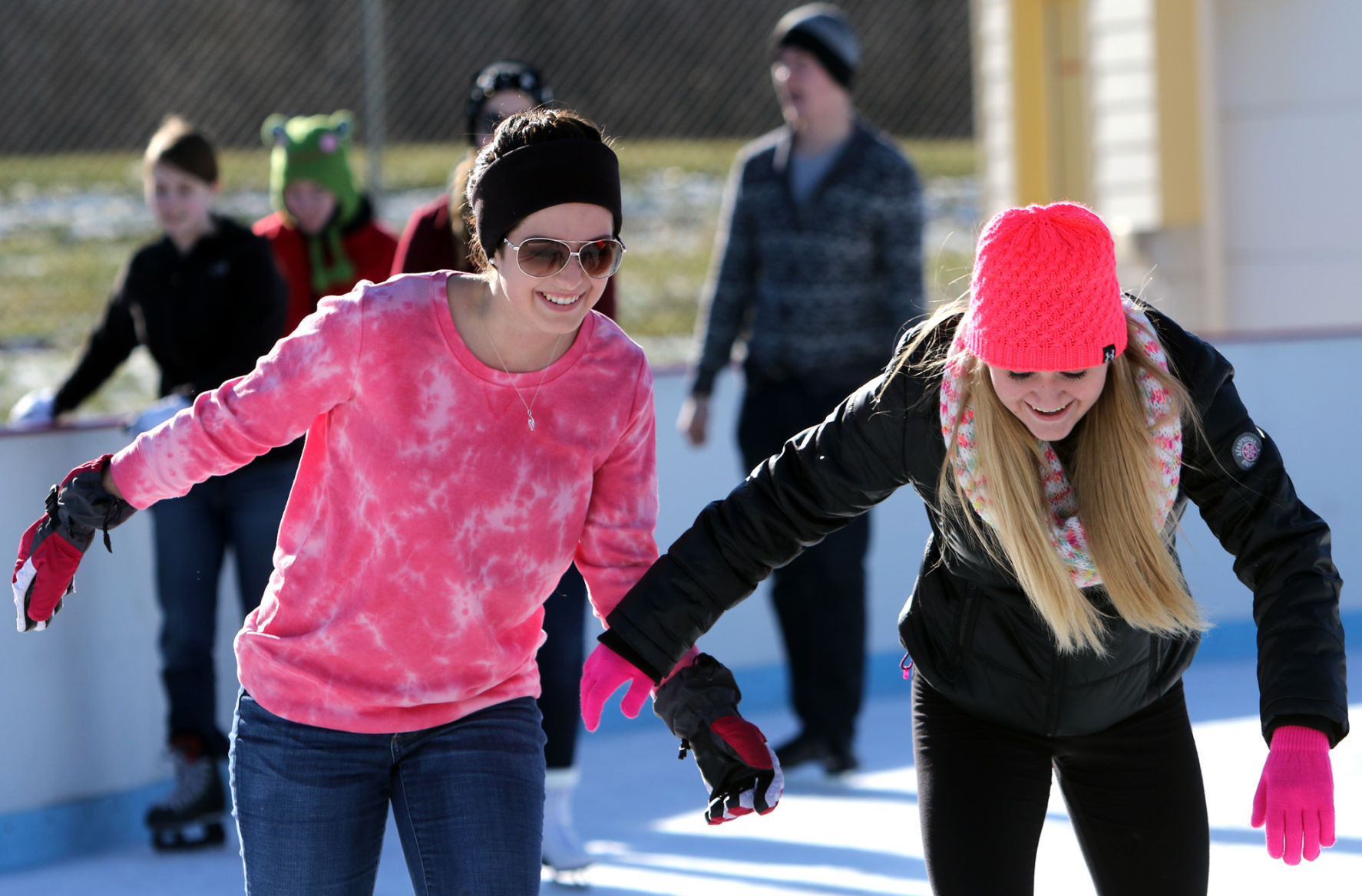 Ice Plaza at Deep River Waterpark